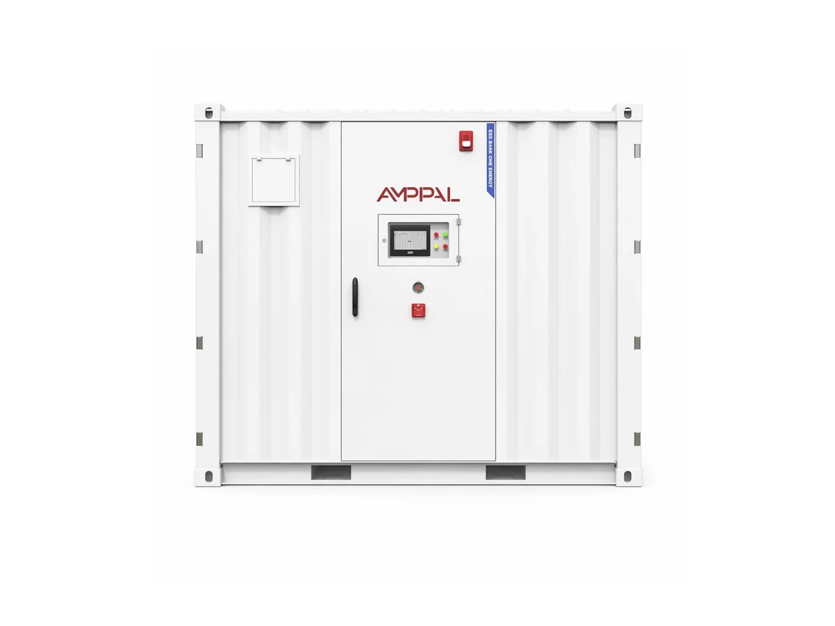 AMPPAL 1060 kWh konténeres energiatároló