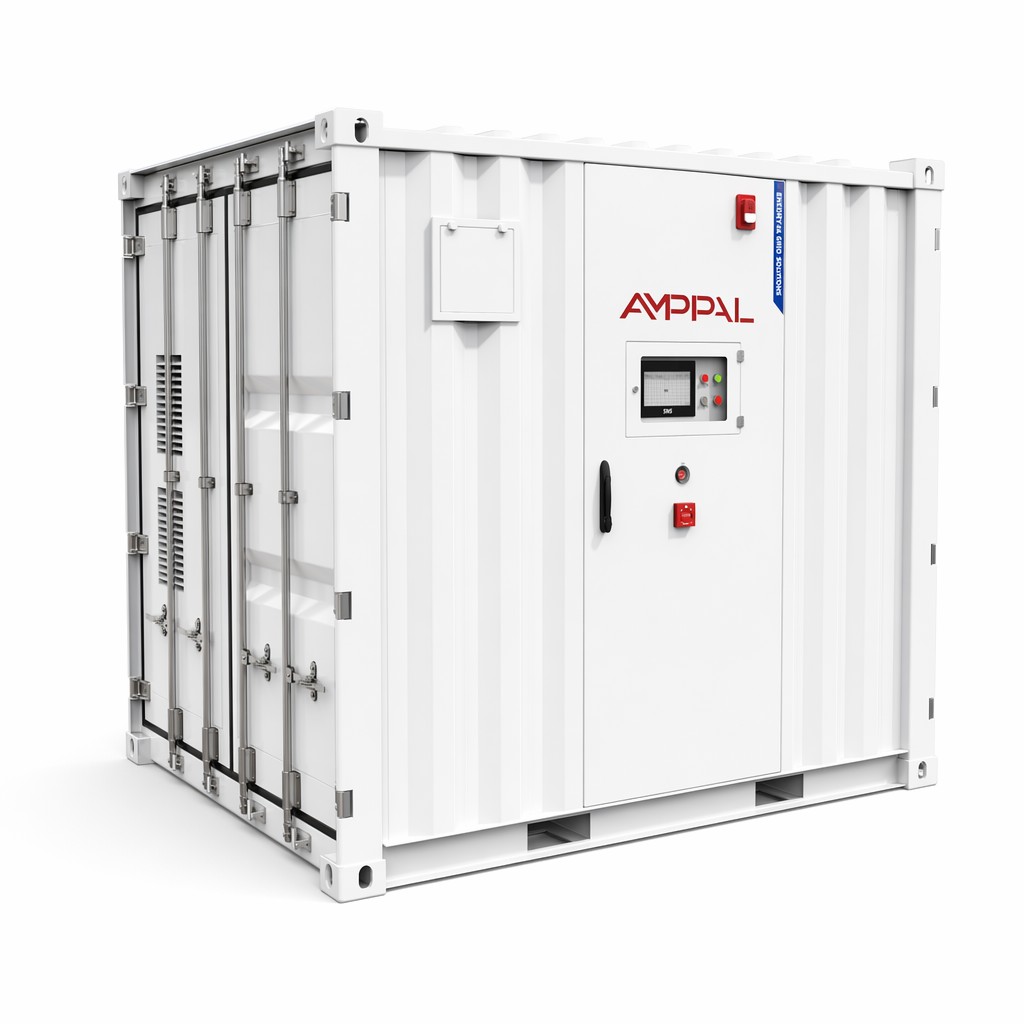 AMPPAL 1215 kWh konténeres energiatároló