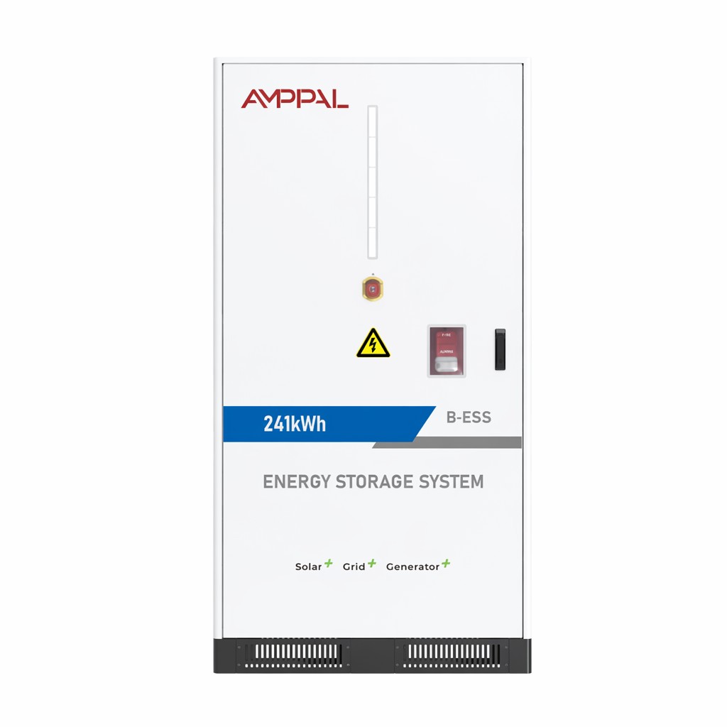 AMPPAL 225 kWh léghűtéses ipari energiatároló