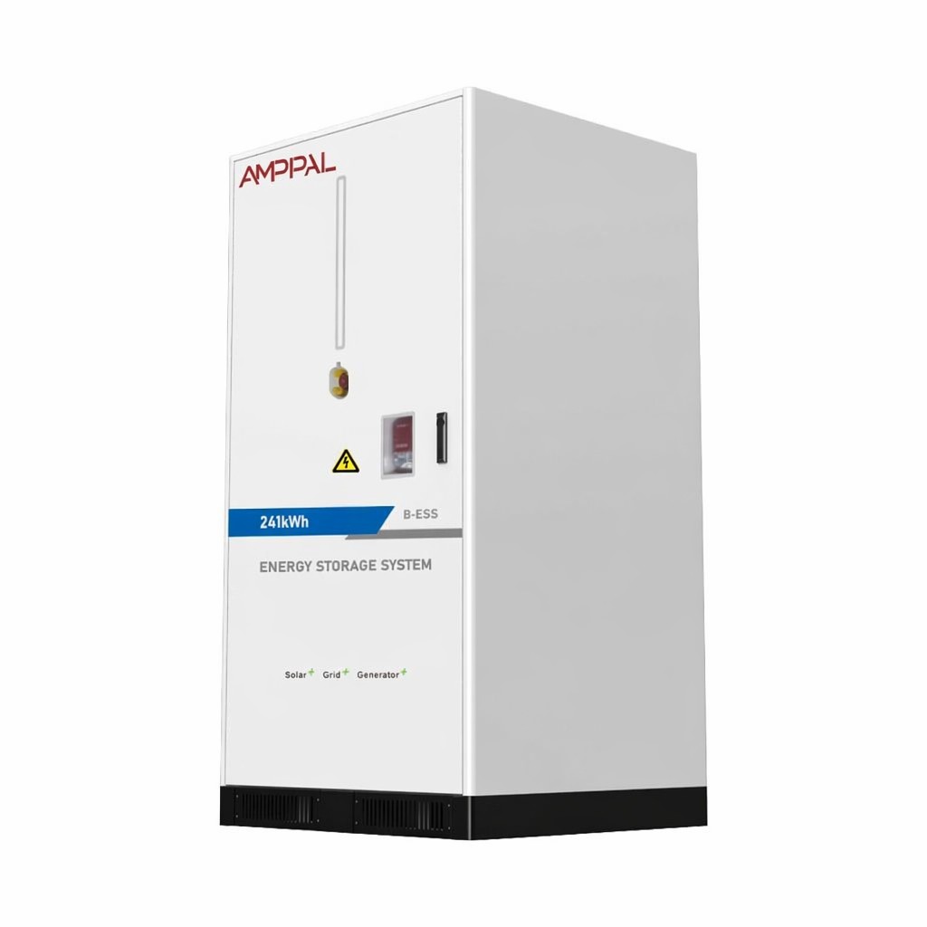AMPPAL 241 kWh léghűtéses ipari energiatároló