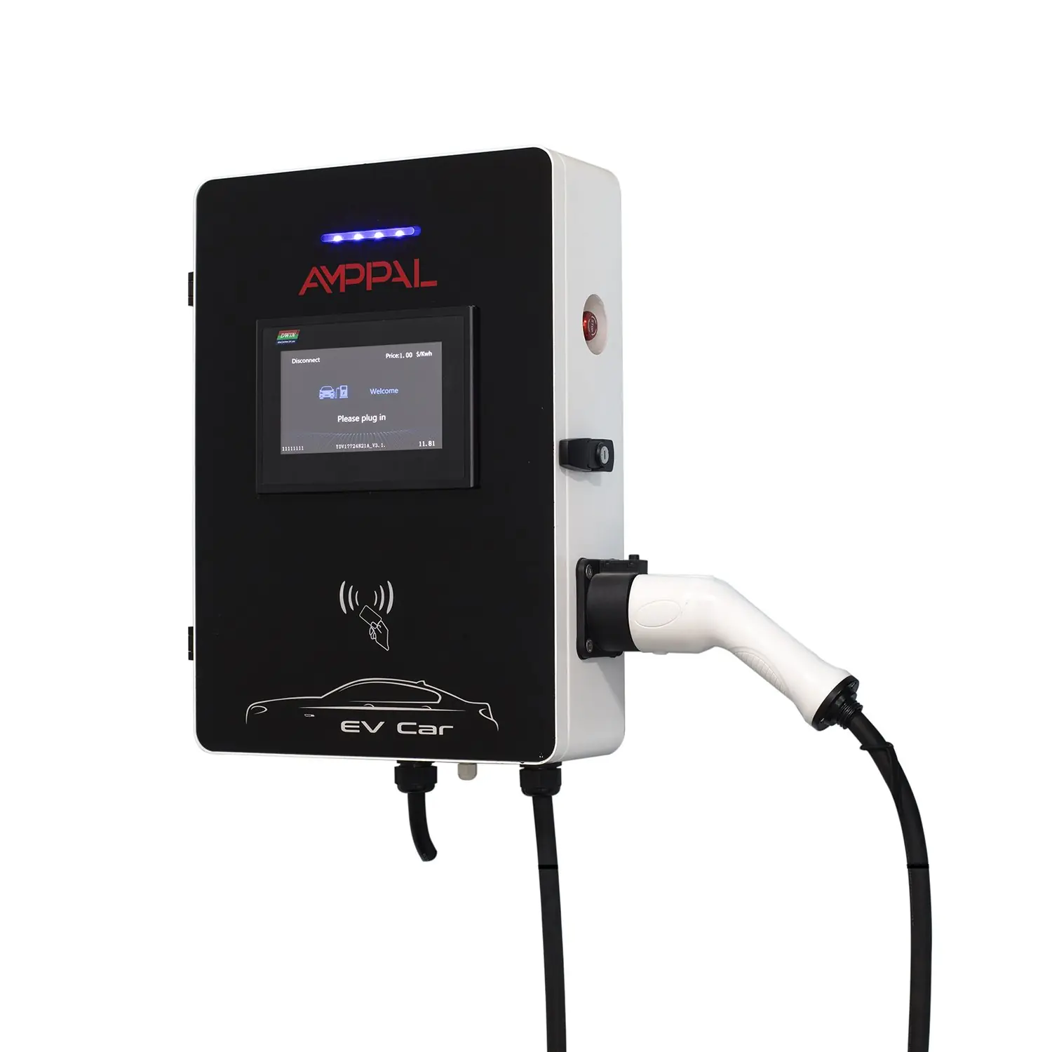 AMPPAL 11 kW AC töltőállomás
