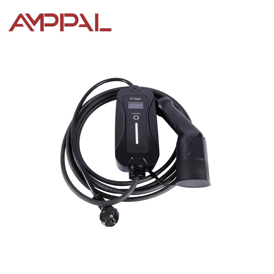AMPPAL 3,5 kW hordozható AC töltőállomás