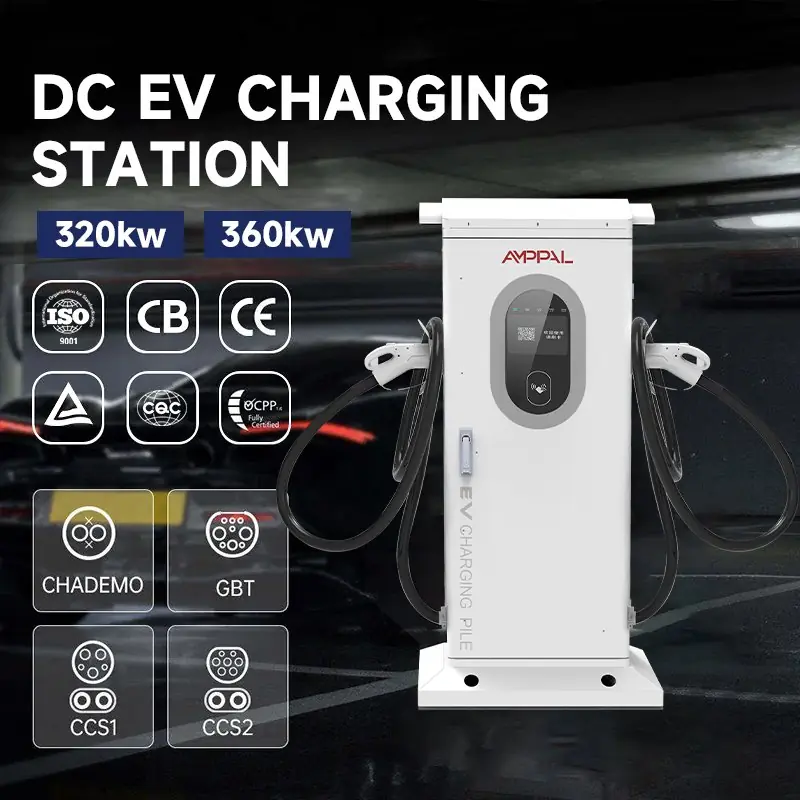 AMPPAL 40 kW DC töltőállomás