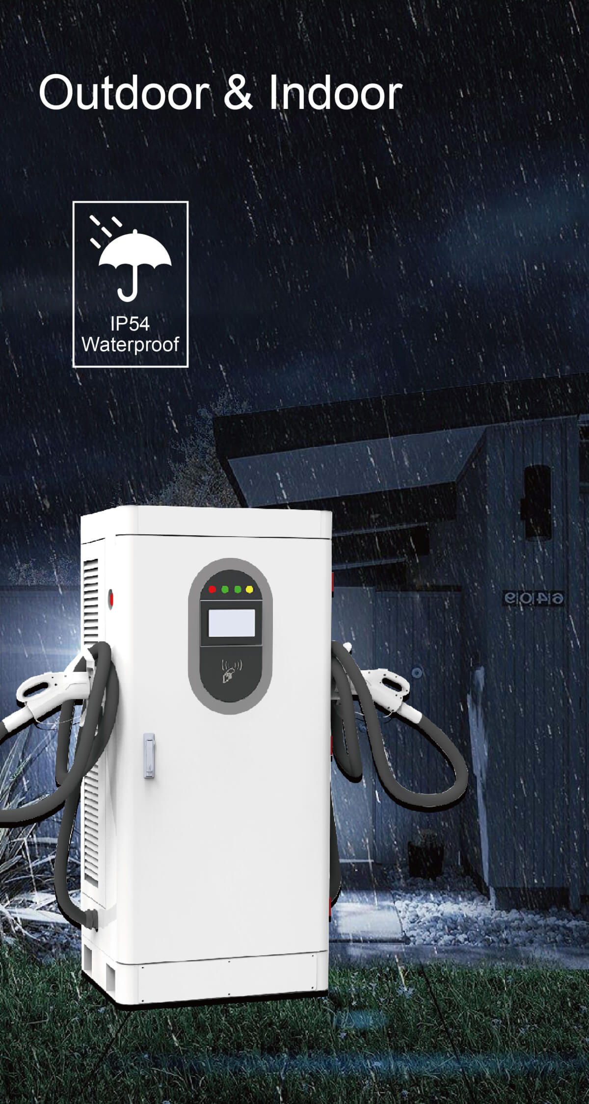 AMPPAL 120 kW DC töltőállomás