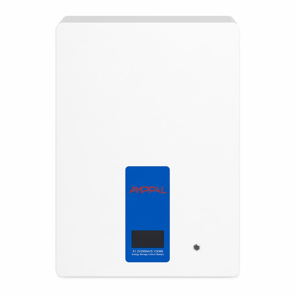AMPPAL 4,8 kWh 48 V 100 Ah fali lakossági energiatároló