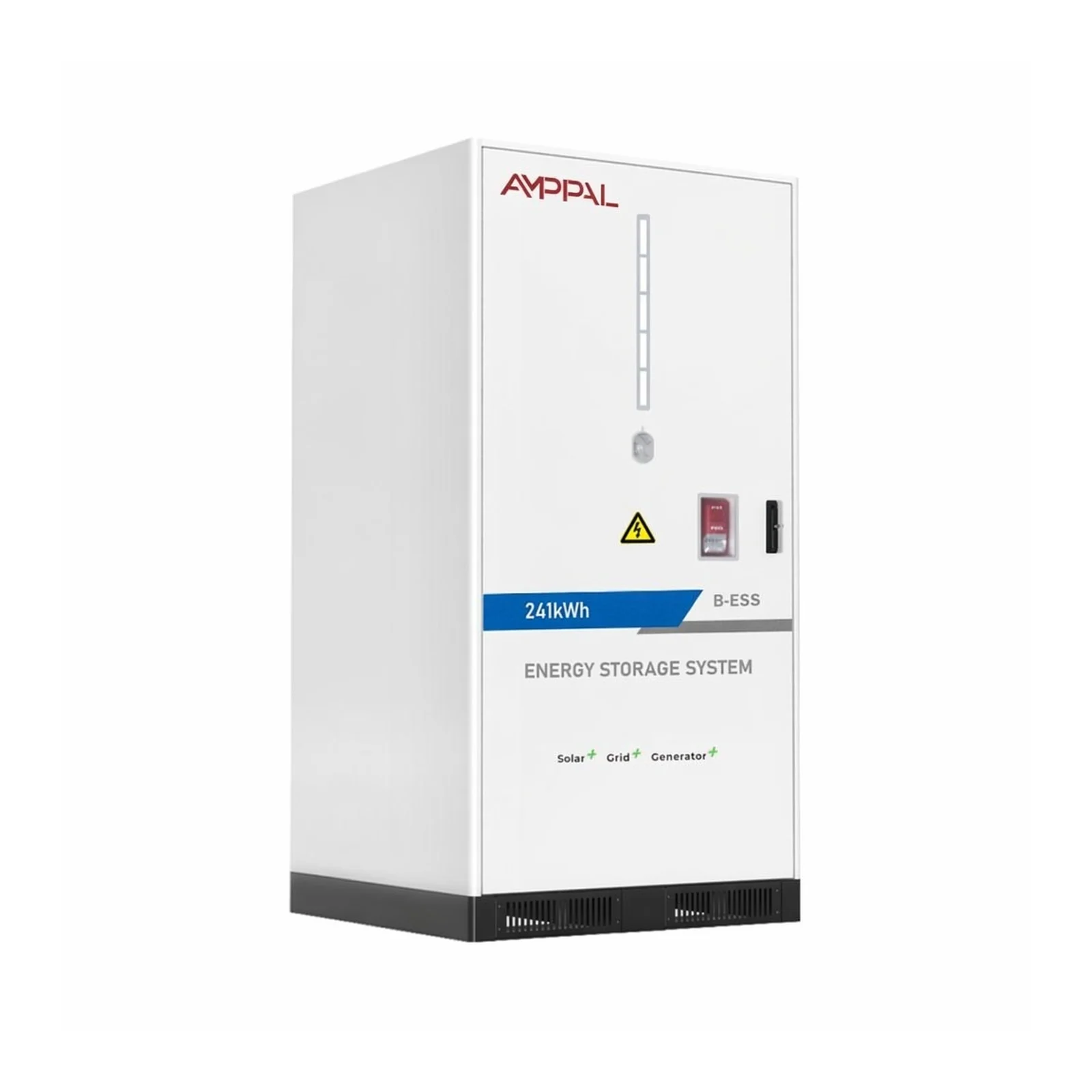 AMPPAL 225 kWh léghűtéses ipari energiatároló
